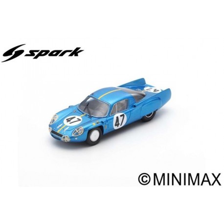 SPARK S5476 ALPINE A210 N°47 24H Le Mans 1966-P. Toivonen – B. Jansson
