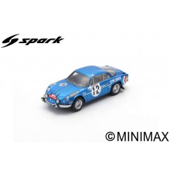 SPARK S6106 ALPINE A110 N°12 Rallye Monte Carlo 1971- B. Darniche - C. Robertet