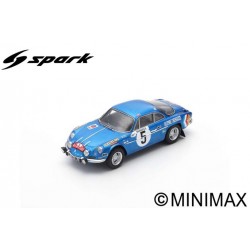 SPARK S6107 ALPINE A110 N°5 Rallye Monte Carlo 1971- J. Vinatier - M. Gélin