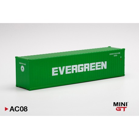 MINIGT AC08 Container 40' "EVERGREEN" (1/64)