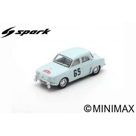 SPARK S5207 RENAULT Dauphine N°65 Vainqueur Rallye Monte-Carlo 1958 - J. Feret - G. Monraisse