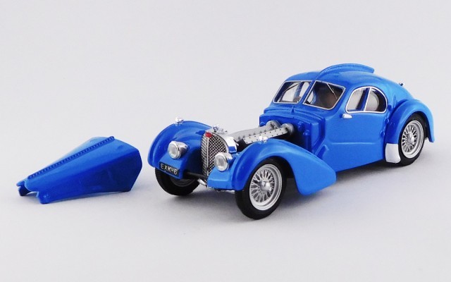 Modèle réduit au 1/43 Bugatti 57 SC Atlantic 1938 Black Body (D