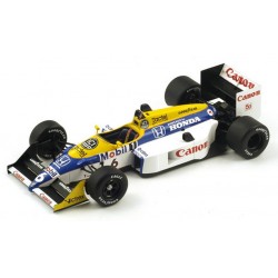 SPARK 18S118 FW11B N°6 GP F1 Japon 1987 World Champio