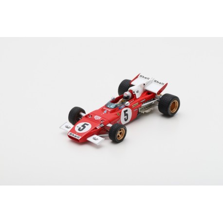 LOOKSMART LSRC028 FERRARI 312 B2 N°5 4ème GP Allemagne 1971-Mario Andretti