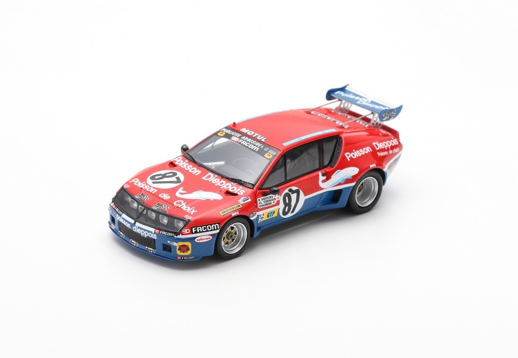 SPARK S5480 ALPINE-RENAULT A310 N°87 24H Le Mans 1977 -J-L. Therier - B.  Decure - 
