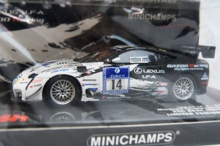 MINICHAMPS 437091694 LEXUS LFA 24H NURBURGRING 2009 1.43