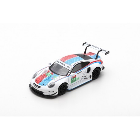 SPARK Y141 PORSCHE 911 RSR N°93 Porsche GT Team 3ème LMGTE Pro class 24H Le Mans 2019 P. Pilet - E. Bamber - N. Tandy