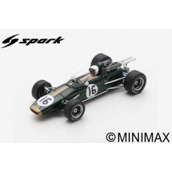 SPARK S5264 BRABHAM BT24 N°16 Practice GP Italie 1967 Jack Brabham