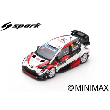 SPARK S6556 TOYOTA Yaris WRC TOYOTA GAZOO Racing WR N°18 -Rallye Monte Carlo 2020 T. Katsuta - D. Barritt