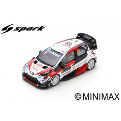 SPARK S6554 TOYOTA Yaris WRC TOYOTA GAZOO Racing WR N°9-Rallye Monte Carlo 20 K. Rovanperä - J. Halttunen