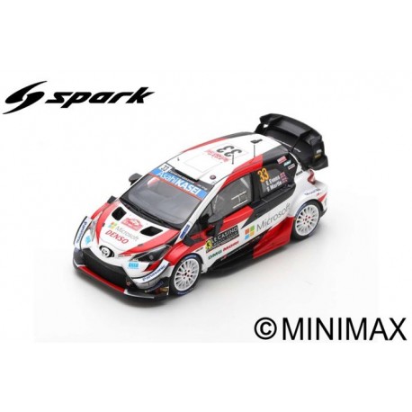 SPARK S6552 TOYOTA Yaris WRC TOYOTA GAZOO Racing WR N°33-3ème Rallye Monte Carlo 202 E. Evans - S. Martin