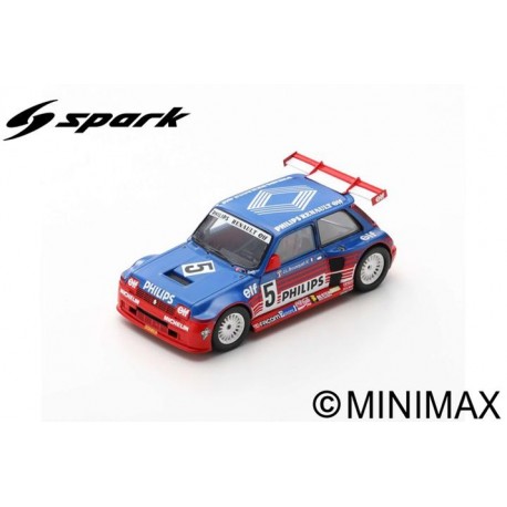 SPARK SF054 RENAULT 5 Maxi Turbo Superproduction N°5 1987 -Jean-Louis Bousquet (500ex)