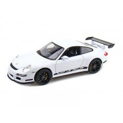 Welly Porsche 911 GT3 RS Blanc 1/24 Voiture Miniature 