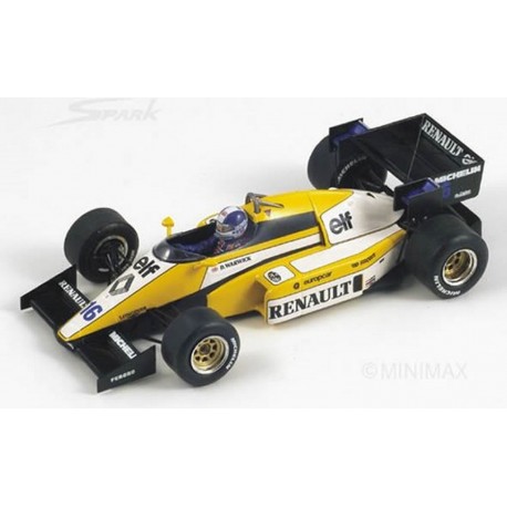 SPARK S1709 RENAULT RE50 GP FRANCE 84 N°16 WARWICK