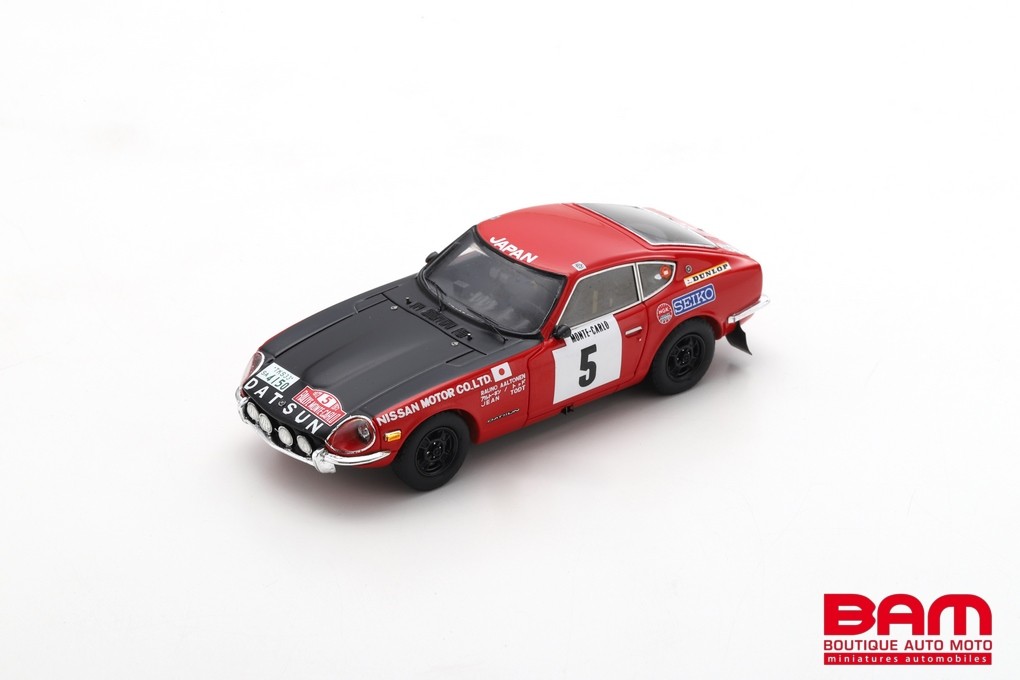 Datsun 240Z N°5 En Résine Neuve Figurine Spark S6280 - DATSUN 240