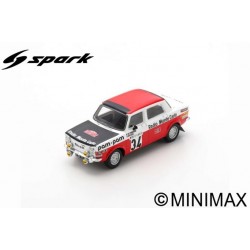 SPARK S9457 SIMCA 1000 Rallye 2 N°34 Rallye Monte Carlo 1973 -Bernard Fiorentino - Maurice Gélin