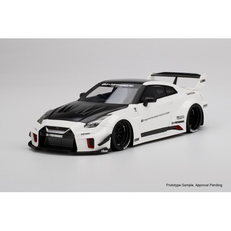 TOP SPEED TS0298 NISSAN GT-R 35GT-RR White- LB Works