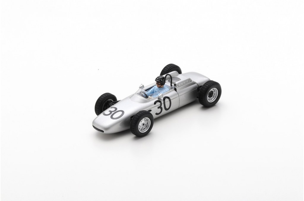 Porsche 804 n° 30 Vainqueur GP France de F1 1962 1/43 Spark S7515 
