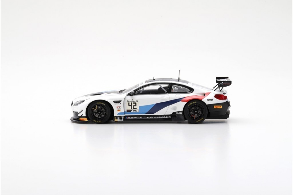 Spark SB275 BMW M6 GT3 #42 'BMW Team Schnitzer' 24H Spa 2019-1/43 Scale