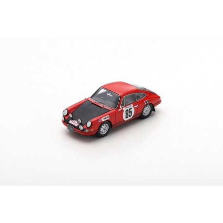 SPARK S6608 PORSCHE 911 T N°85 Rallye Monte Carlo 1969 Buffum John - Behr Stephen