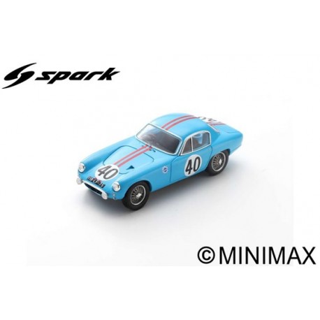 SPARK S8207 LOTUS Elite Mk14 N°40 24H Le Mans 1961 B. Kosselek - P. Massenez