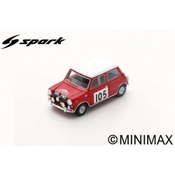 SPARK S1192 MORRIS Cooper S N°105 Rallye Monte Carlo 1964 Rauno Aaltonen - Tony Ambrose
