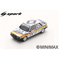 SPARK S5570 RENAULT 11 Turbo N°25 Rallye Monte Carlo 1986 Alain Oreille - Sylvie Oreille