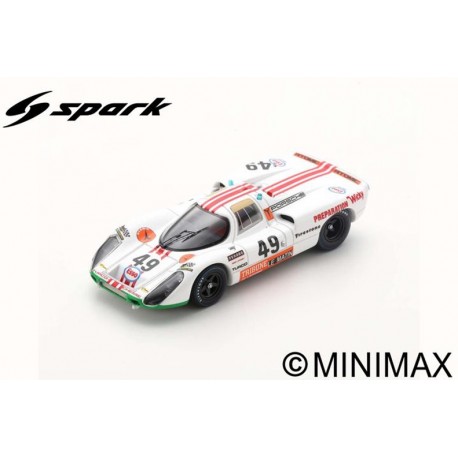 SPARK S9773 PORSCHE 907 N°49 24H Le Mans 1971 W. Brun - P. Mattli
