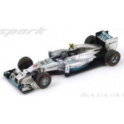 SPARK S3092 MERCEDES F1 W05 N°6 1er GP F1 Monaco 20