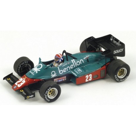 Miniature Spark 1/43 - Spirit 101 N°21, GP Brésil 1984, Mauro Baldi, Résine, Prévente