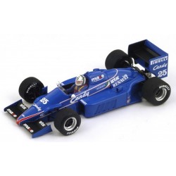 SPARK S3975 LIGIER JS25 N°25 4ème GP F1 Monaco 1985