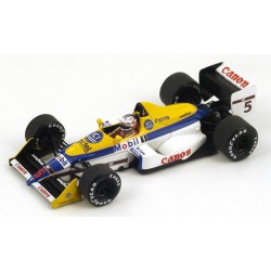 SPARK S4059 WILLIAMS FW12 N°5 n°5 2ème GP F1 Grande Bretagne 1988 N. Mansell