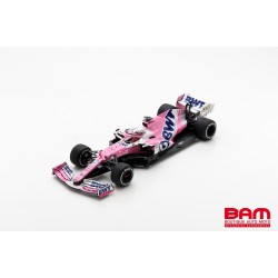 SPARK 18S564 RACING Point RP20 N°11 BWT Racing Point F1 Team Vainqueur GP Sakhir 2020 Sergio Perez avec Pit Board