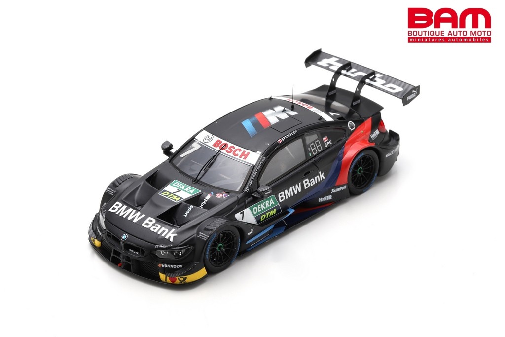 SPARK SG637 BMW Bank M4 N°7 BMW TEAM RMG DTM Hockenheim 2019 Bruno Spengler  (500ex.) - Boutique Auto Moto / SPARK