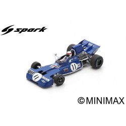 SPARK S7232 TYRRELL 003 N°11 Vainqueur GP France 1971 Jackie Stewart