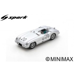 SPARK S4734 MERCEDES-BENZ 300 SLR N°20 24H Le Mans 1955 "P. Levegh" - J. Fitch