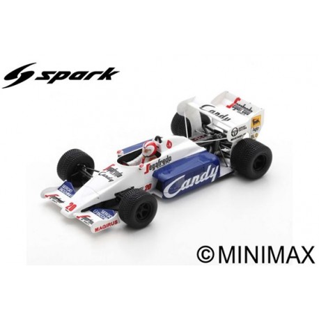 SPARK S2779 TOLEMAN TG184 N°20 GP Monaco 1984 Johnny Cecotto