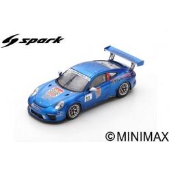 SPARK SF140 PORSCHE 911 GT3 Cup N°53 Porsche Carrera Cup France Champion 2018 Ayhancan Güven (300ex)