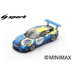 SPARK SJ066 PORSCHE 911 GT3 Cup N°78 Porsche Carrera Cup Japon Champion 2018 Tsubasa Kondo (300ex)
