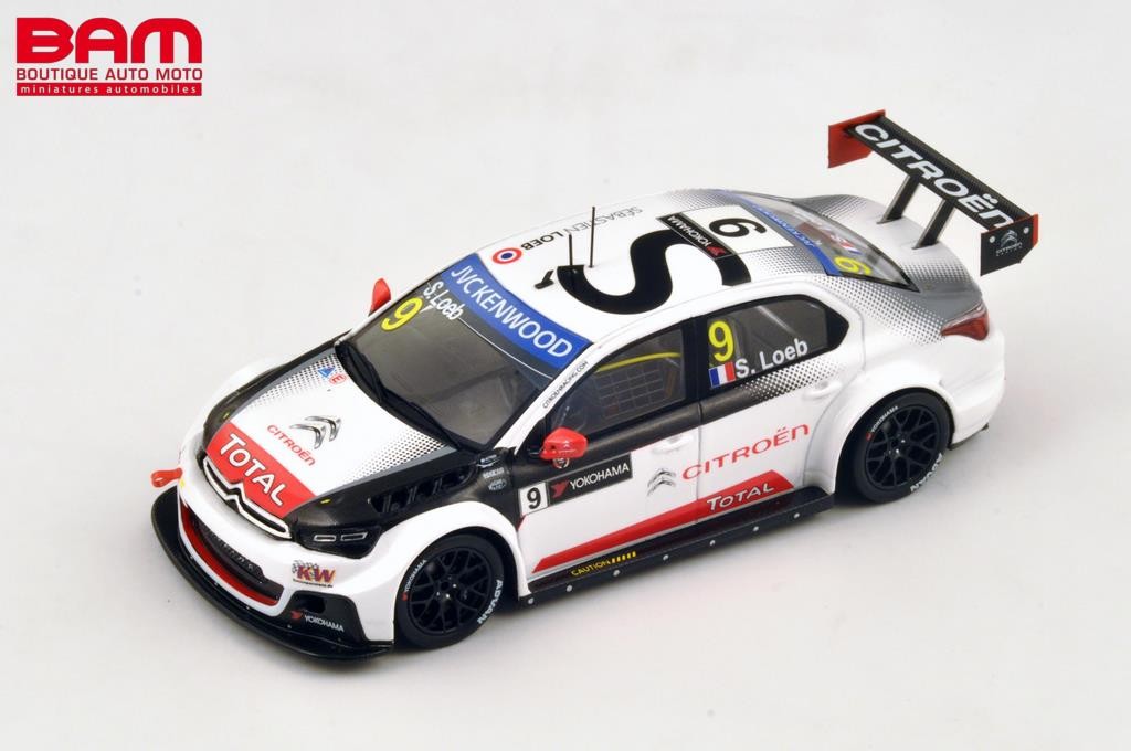 CITROËN C-Elysee WTCC N°9 Vainqueur - Boutique Auto Moto / SPARK