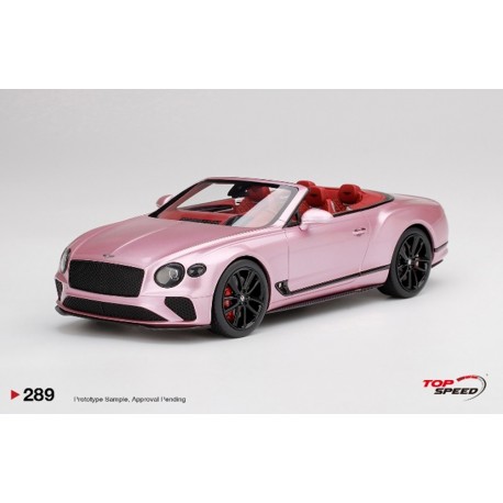 TOP SPEED TS0289 BENTLEY Continental GT Convertible Passion Pink