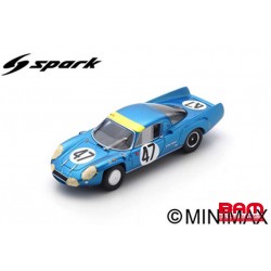 S5688 ALPINE A210 N°47 24H Le Mans 1967 -J-C. Andruet - R. Bouharde