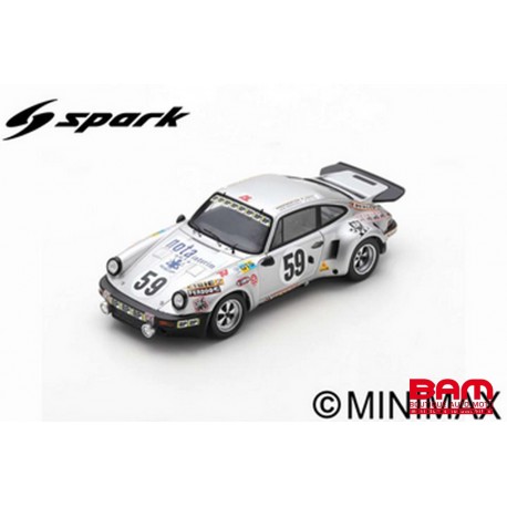 S7511 PORSCHE 911 Carrera RSR N°59 24H Le Mans 1974 P. Mauroy - A-C. Verney - M. Rénier