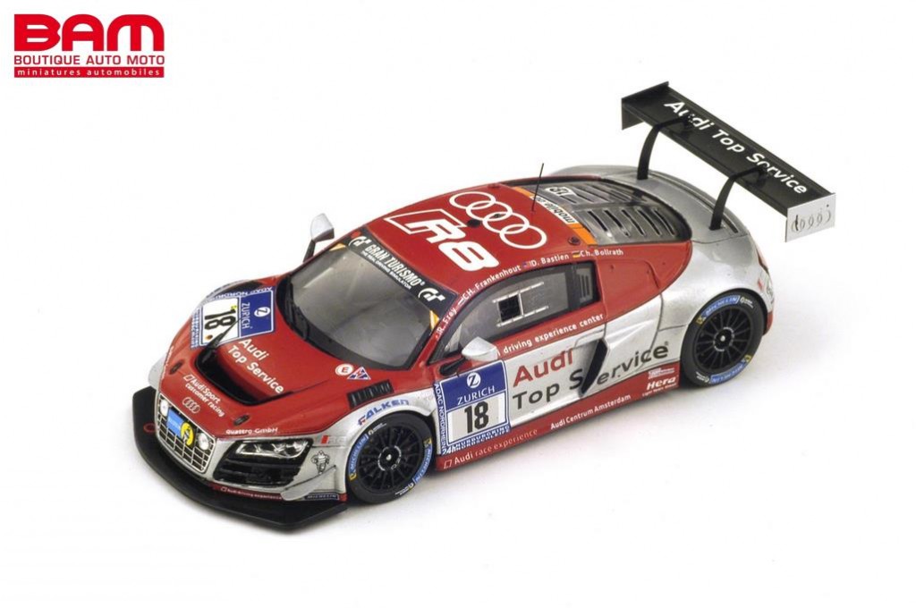 SPARK SG141 AUDI R8 LMS ultra n°18 ADAC 24h Nurburgring 2014 Audi