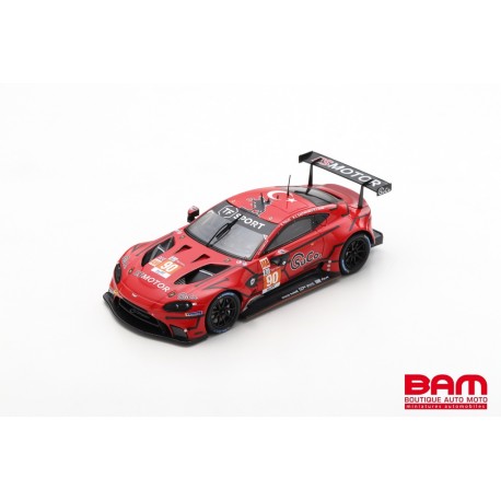 Miniature Aston Martin Vantage AMR #90 – Le Mans 2020 – Spark 1/43 – NEUVE