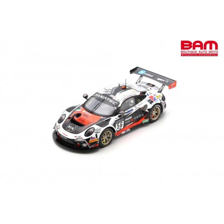 SPARK SB475 PORSCHE 911 GT3 R N°56 Dinamic Motorsport 24H Spa 2021 Dumas-Rizzoli-Pedersen (300ex)