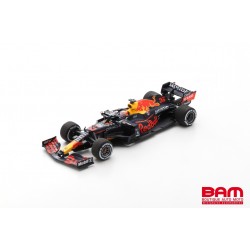 SPARK S7686 RED BULL Racing RB16B N°33 Honda Red Bull Racing Vainqueur GP Pays-Bas 2021 Max Verstappen avec Pit Board