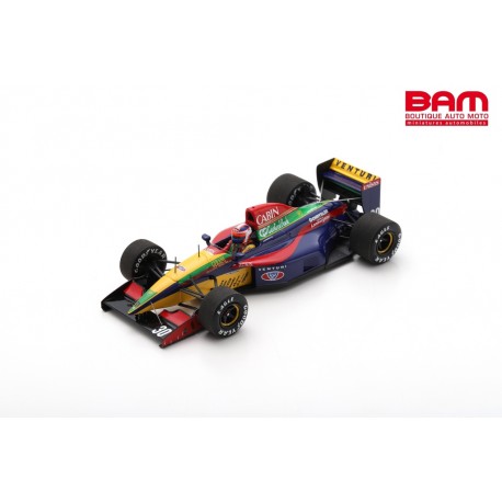 SPARK S6967 VENTURI Larrousse LC92 N°30 GP Afrique du Sud 1992