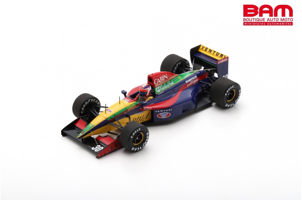 SPARK S6967 VENTURI Larrousse LC92 N°30 GP Afrique du Sud 1992