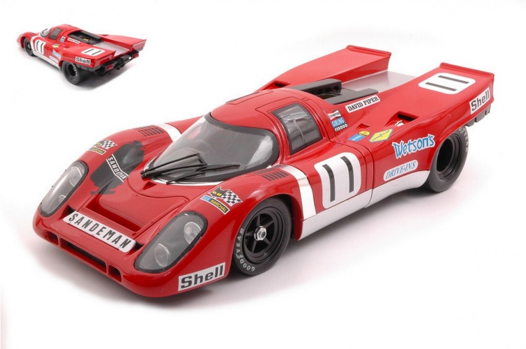 Porsche 917K Hockenheim 1970 - Norev 1/18 - Miniature De Collection En Métal - Modèle De Course Légendaire
